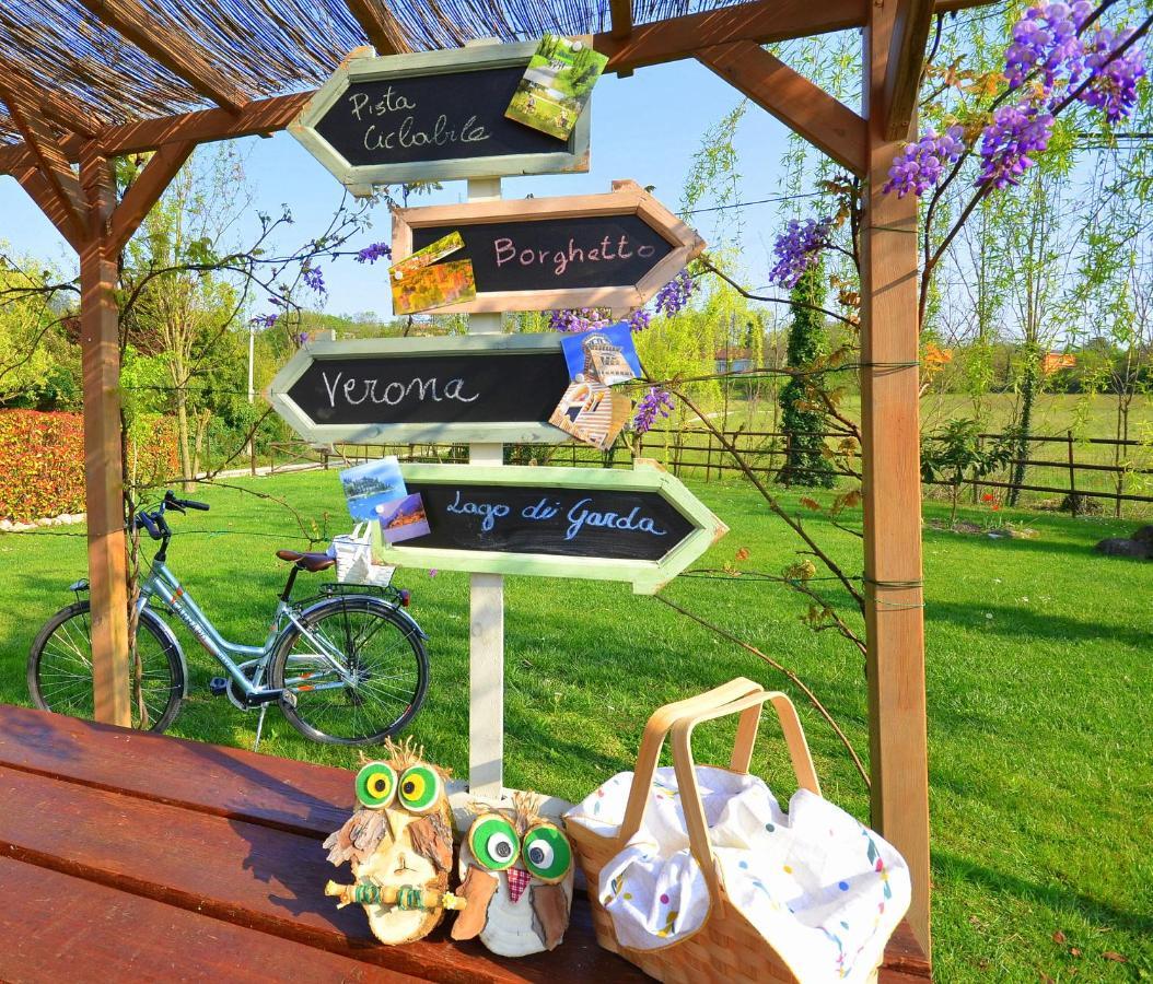 Bed and Breakfast Bb Il Grande Salice Bike Friends Ponti sul Mincio Zewnętrze zdjęcie